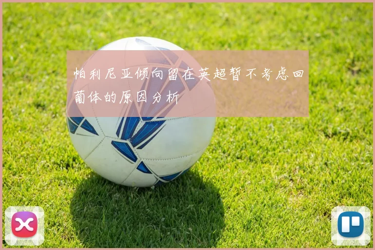 帕利尼亚倾向留在英超暂不考虑回葡体的原因分析